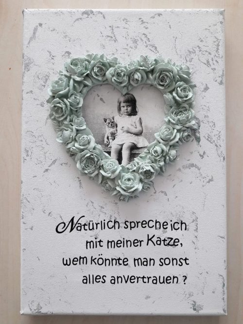 Herz-Leinwandbilder